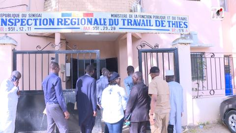 visite à l'IRTSS de THIES