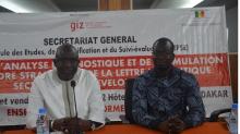 Le SG du ministère du Travail avec le Conseiller technique de la GIZ